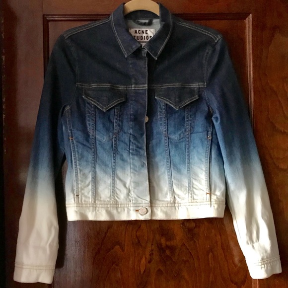 Acne Ombré Denim Jacket - Picture 6 of 6